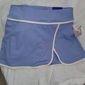 Joy Lab Nwt Light Blue Athletic Skort with White Trim XL